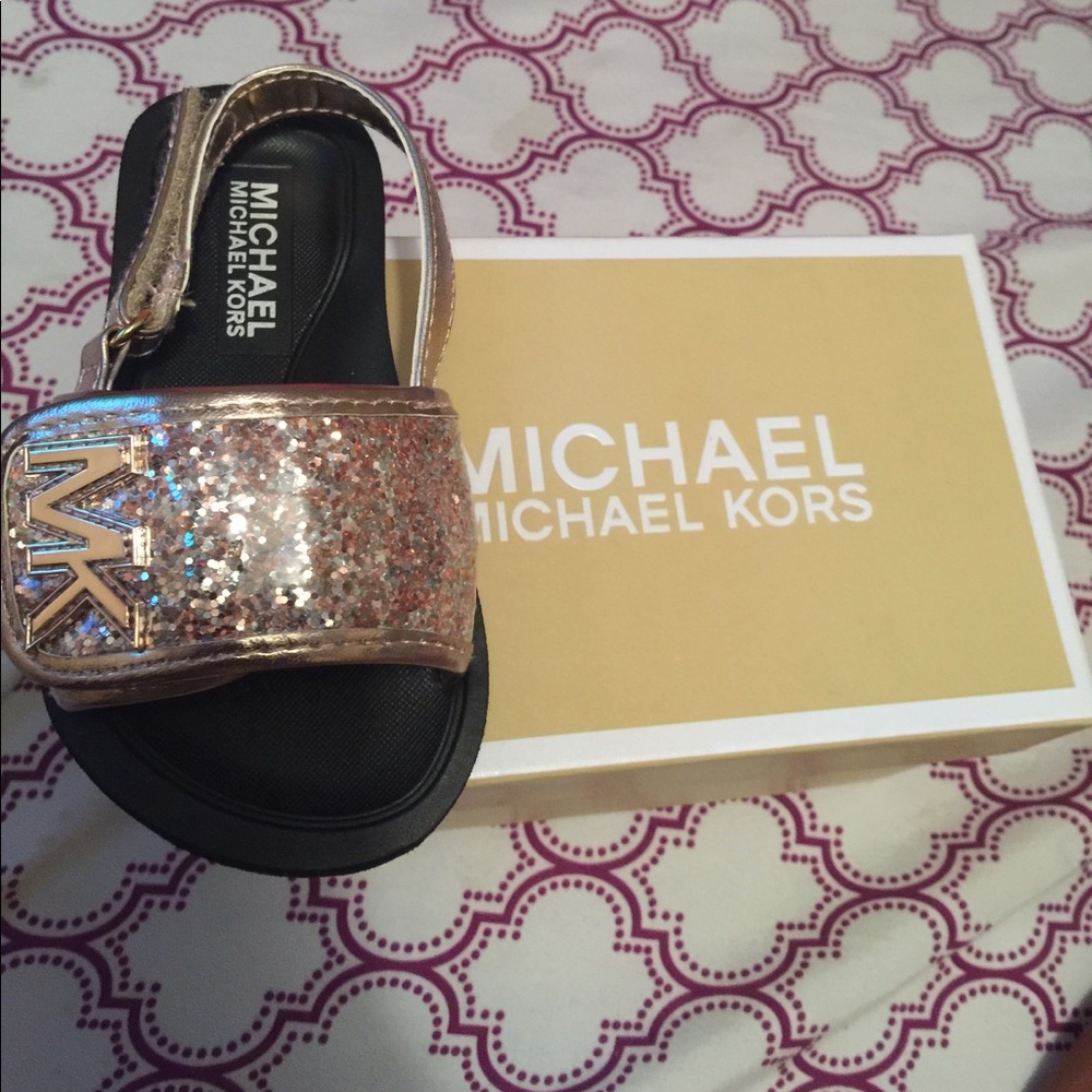 Mk baby sandals